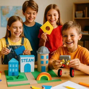 STEAM Week – Orașul Științei și Inteligenței Artificiale<hr>14 iulie – 18 iulie